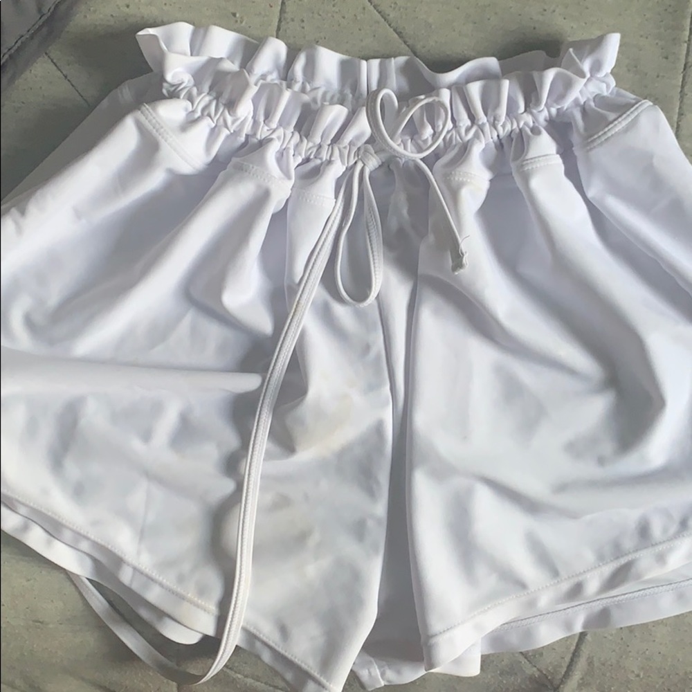 White shorts